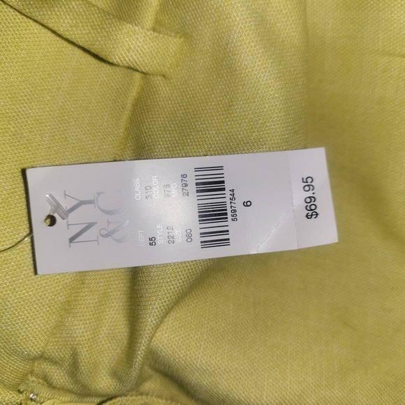 NY&C size 6 wide leg pants NWT - Picture 4 of 6